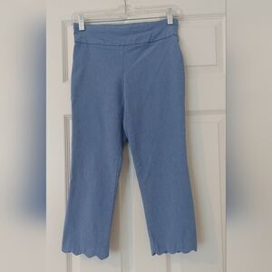 Van Heusen Blue Women's Scalloped Capris